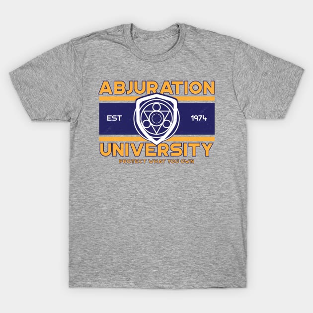 Abjuration University T-Shirt by PixelSamuel